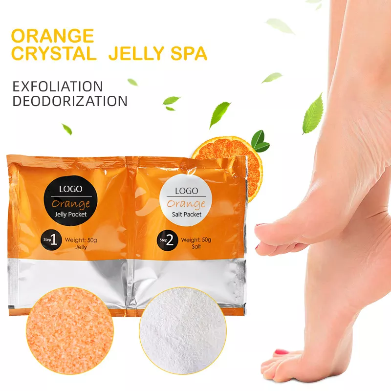 Epsom Salt Foot Scrub Scrub الخاص