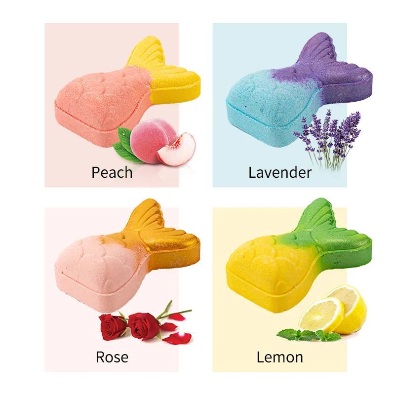 Mermaid Bath Bomb الخاص