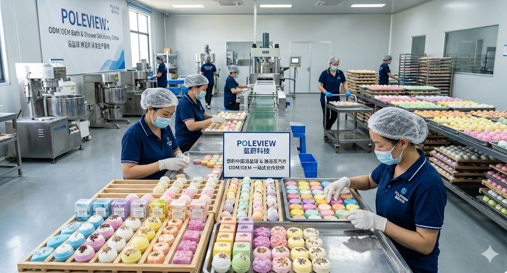 Poleview: شريكك الشامل في كرات الاستحمام الفوارة والدش البخارية الصينية ODM/OEM