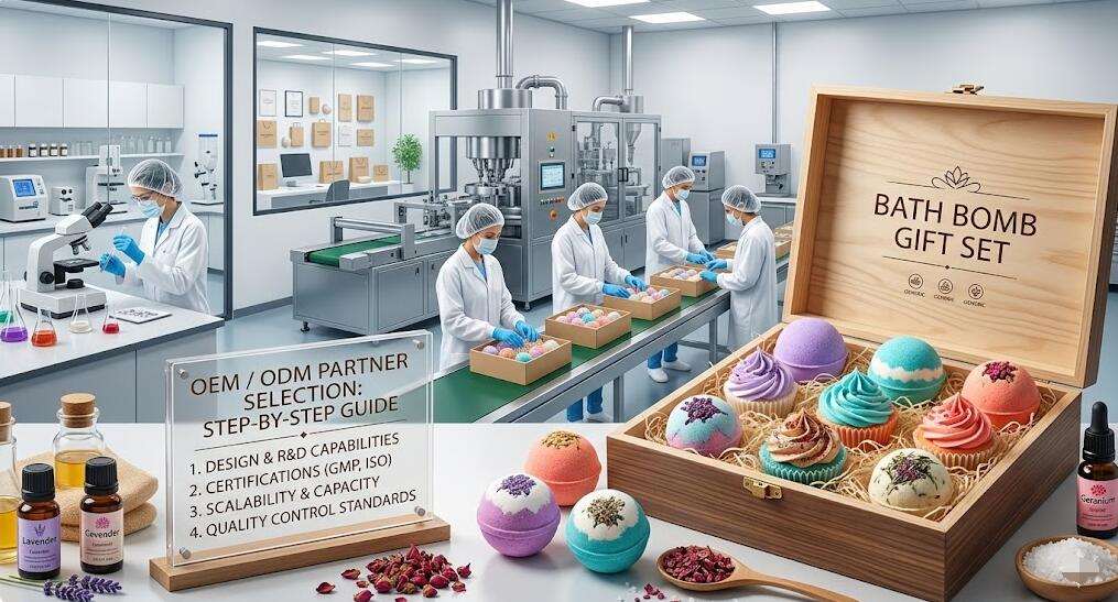 bath bomb gift sets manufacturer