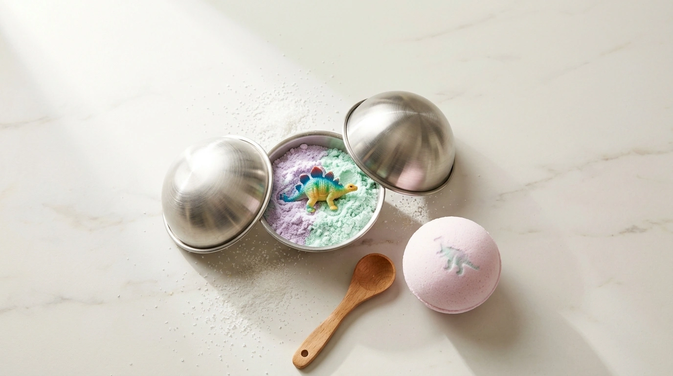Built-in toy bath ball Built-in toy bath ball