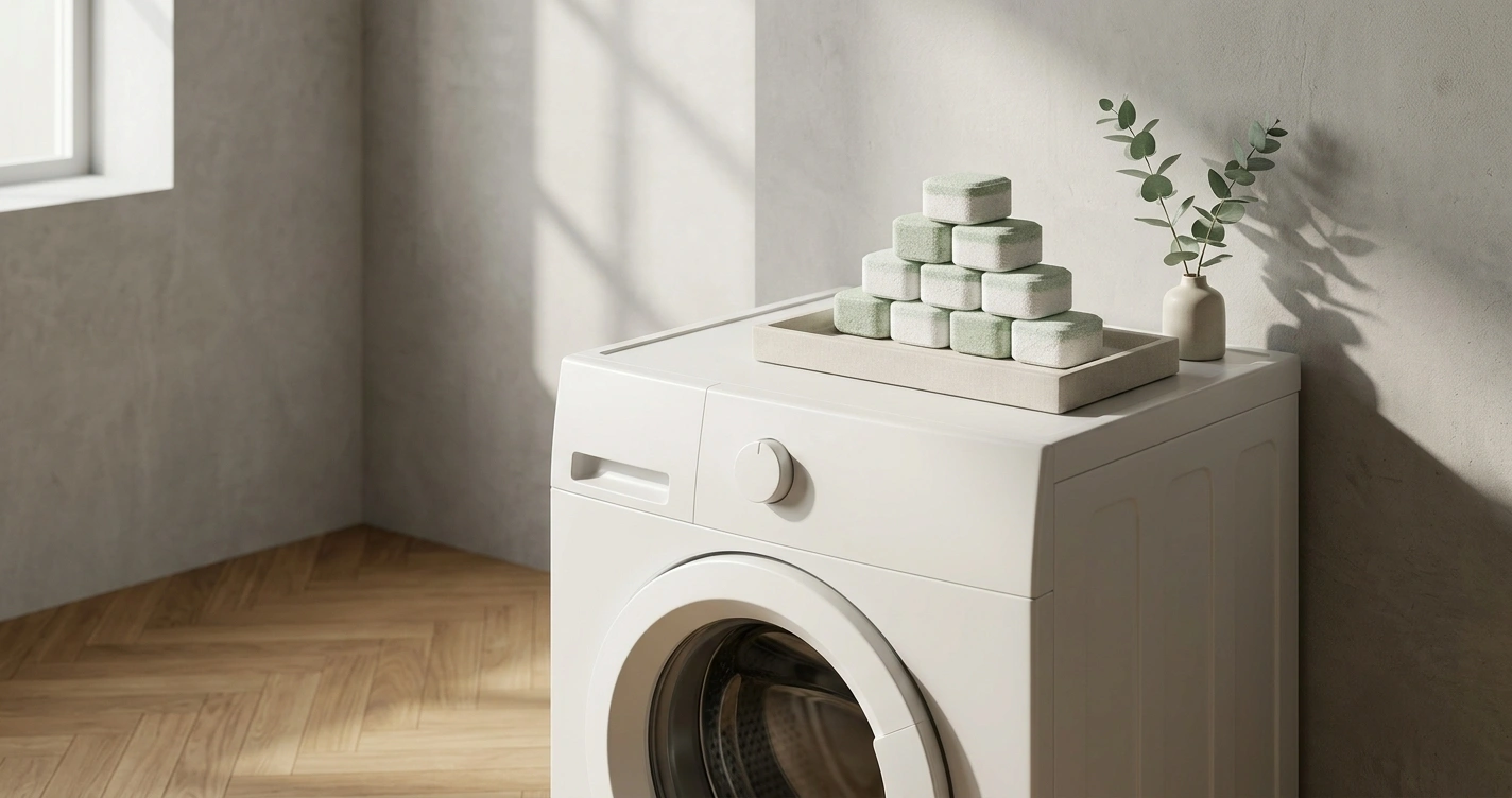 Washing machine cleaning tablets