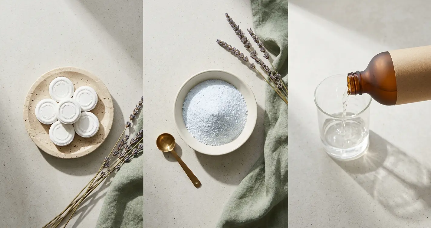 Tablets vs. Powders vs. Liquids