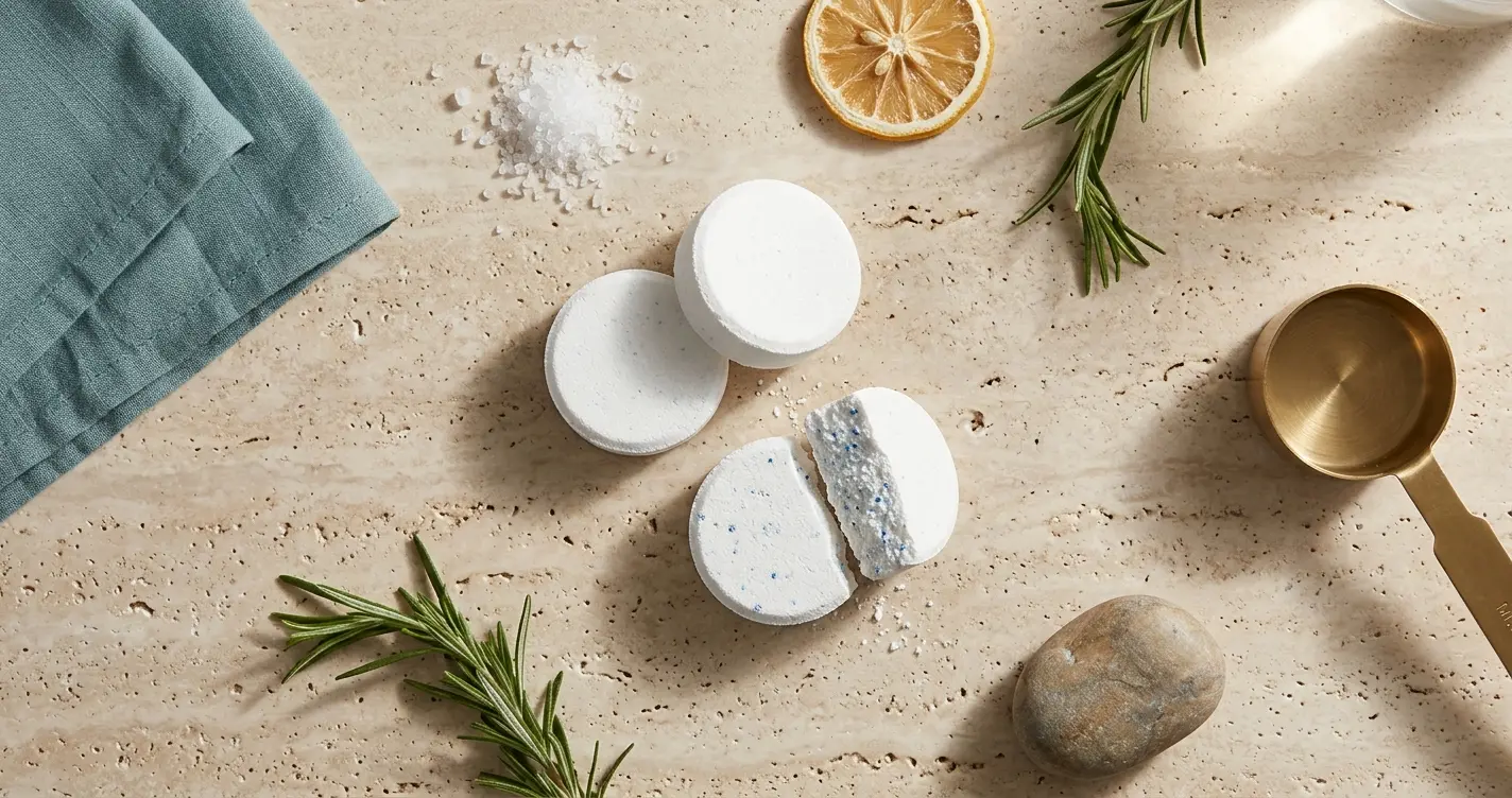 More convenient cleaning tablets
