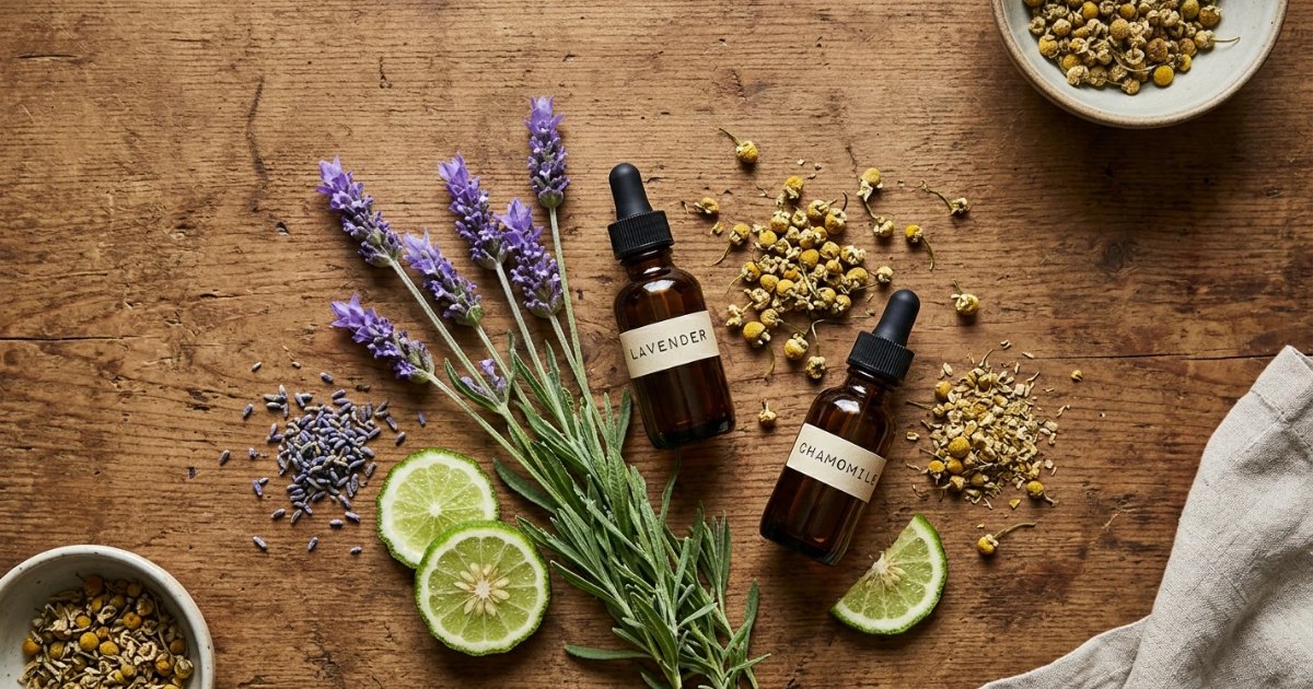 Spray ingredients and essential oils Spray ingredients and essential oils