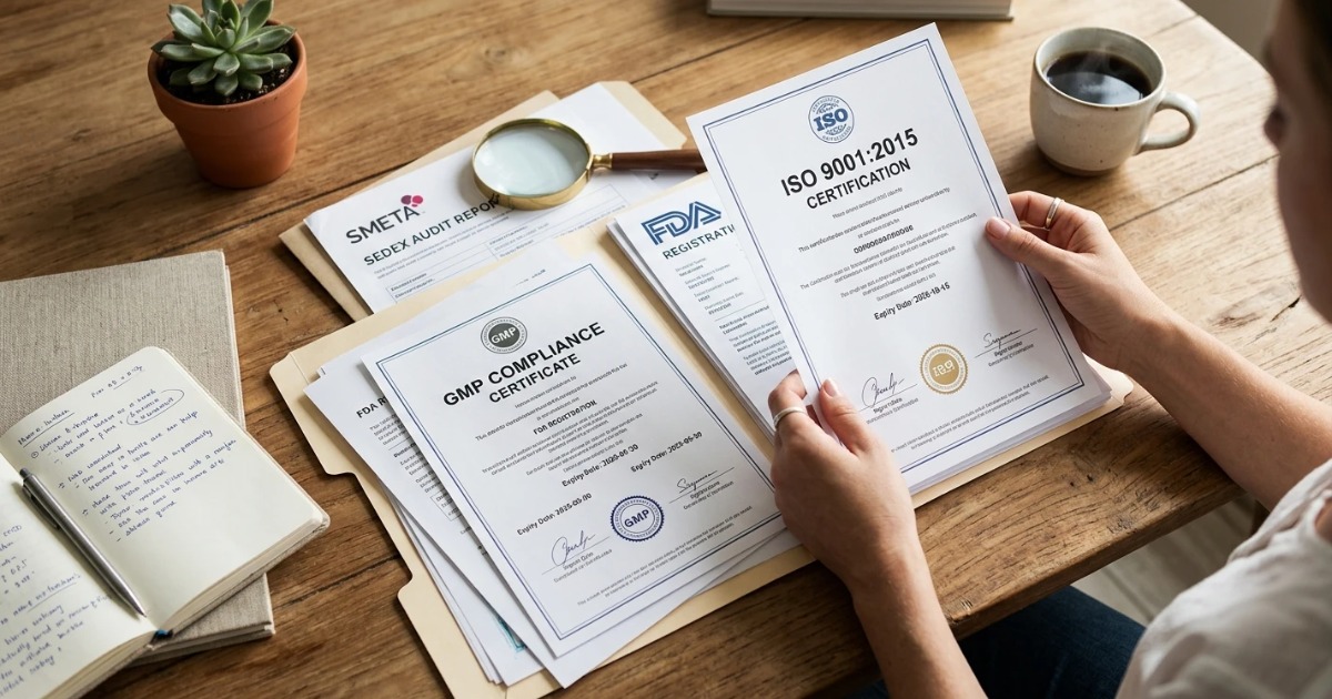 Quality and Safety Certifications Quality and Safety Certifications