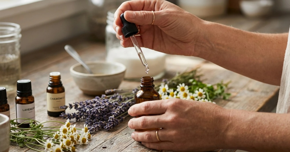 Essential oil blend Essential oil blend