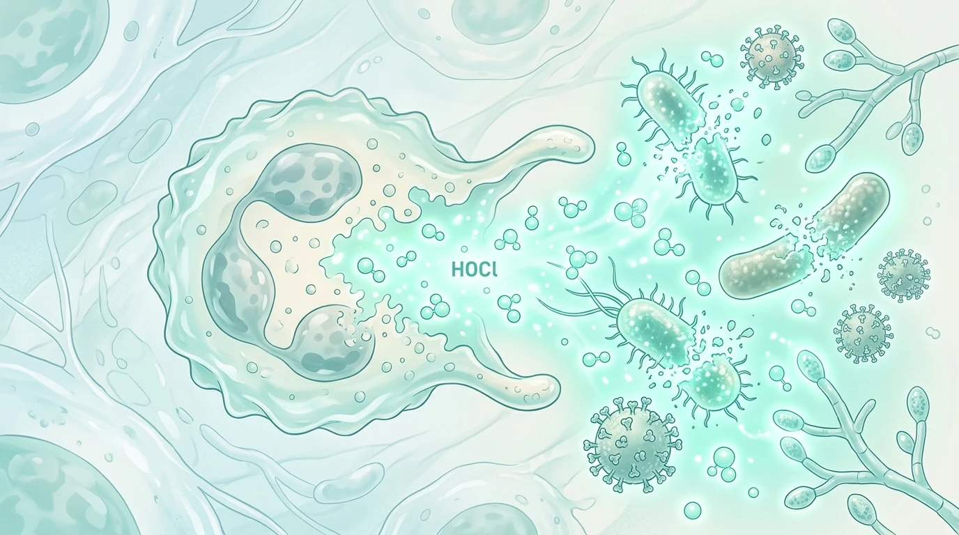 HOCL eliminates bacteria