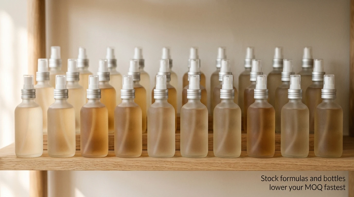 use stock bottles
