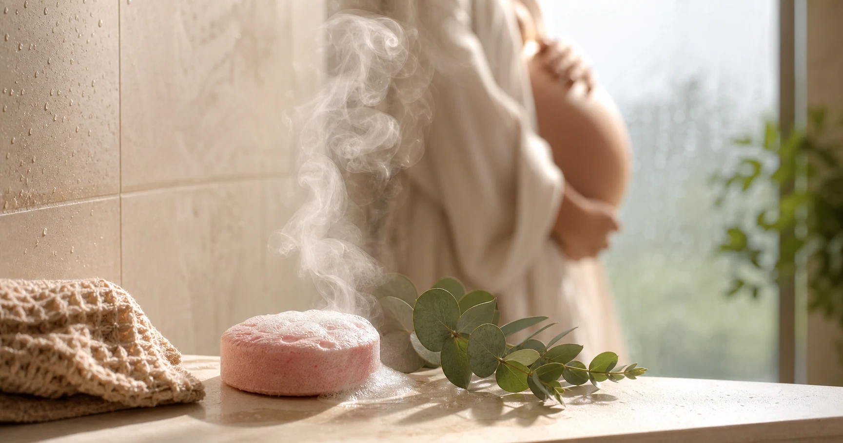 هل يمكنكِ استخدام أقراص البخار للاستحمام أثناء الحمل؟