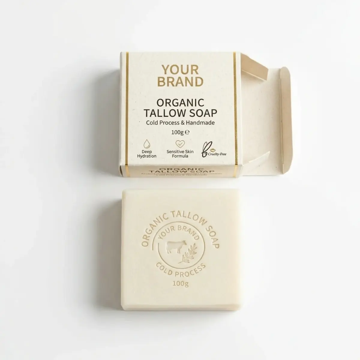 Organic Tallow Soap Bar