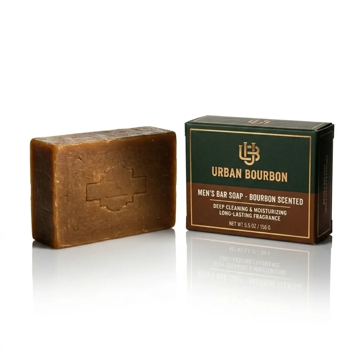 Private Label Bourbon-Scented Men'S Bar Soap