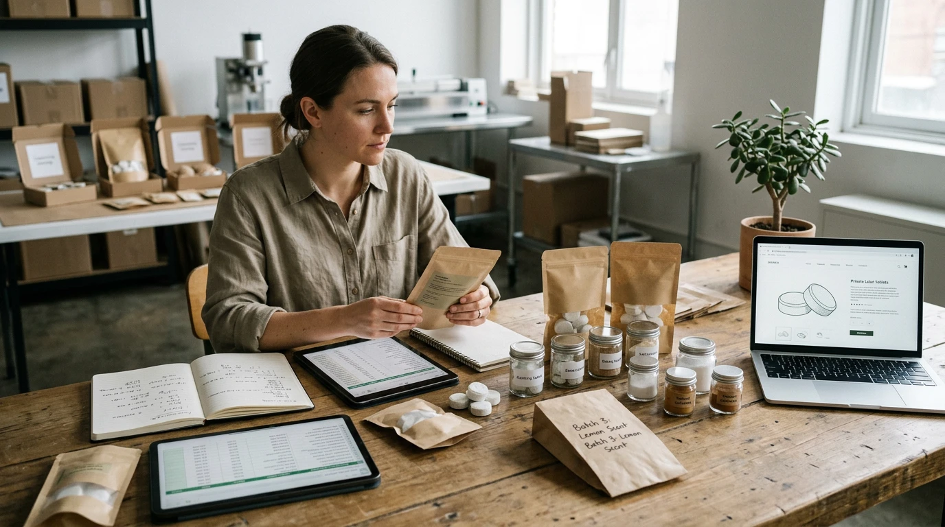 How To Start A Cleaning Tablet Business (2026 Guide)
