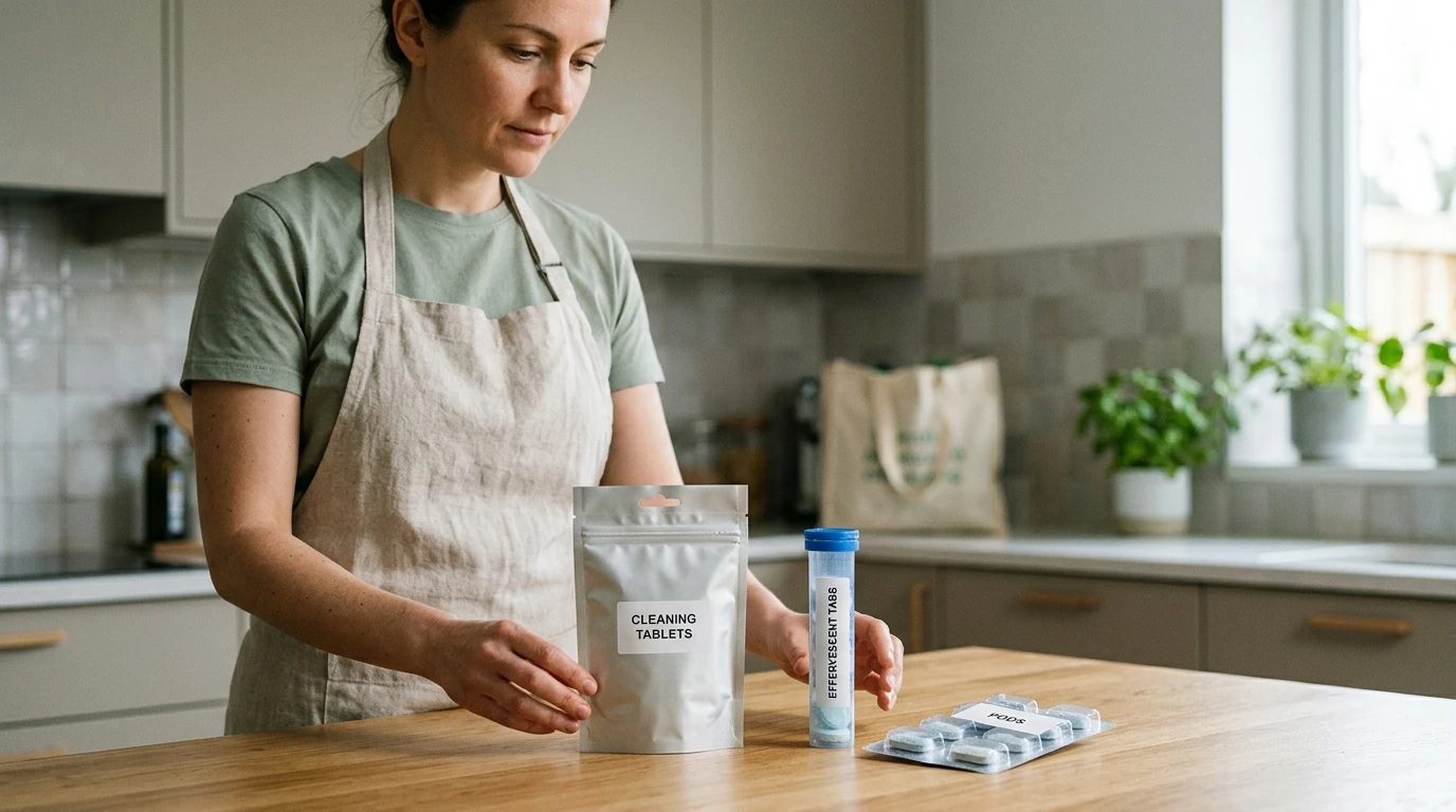 Cleaning Tablet Packaging: Pouch Vs Blister Vs Tube