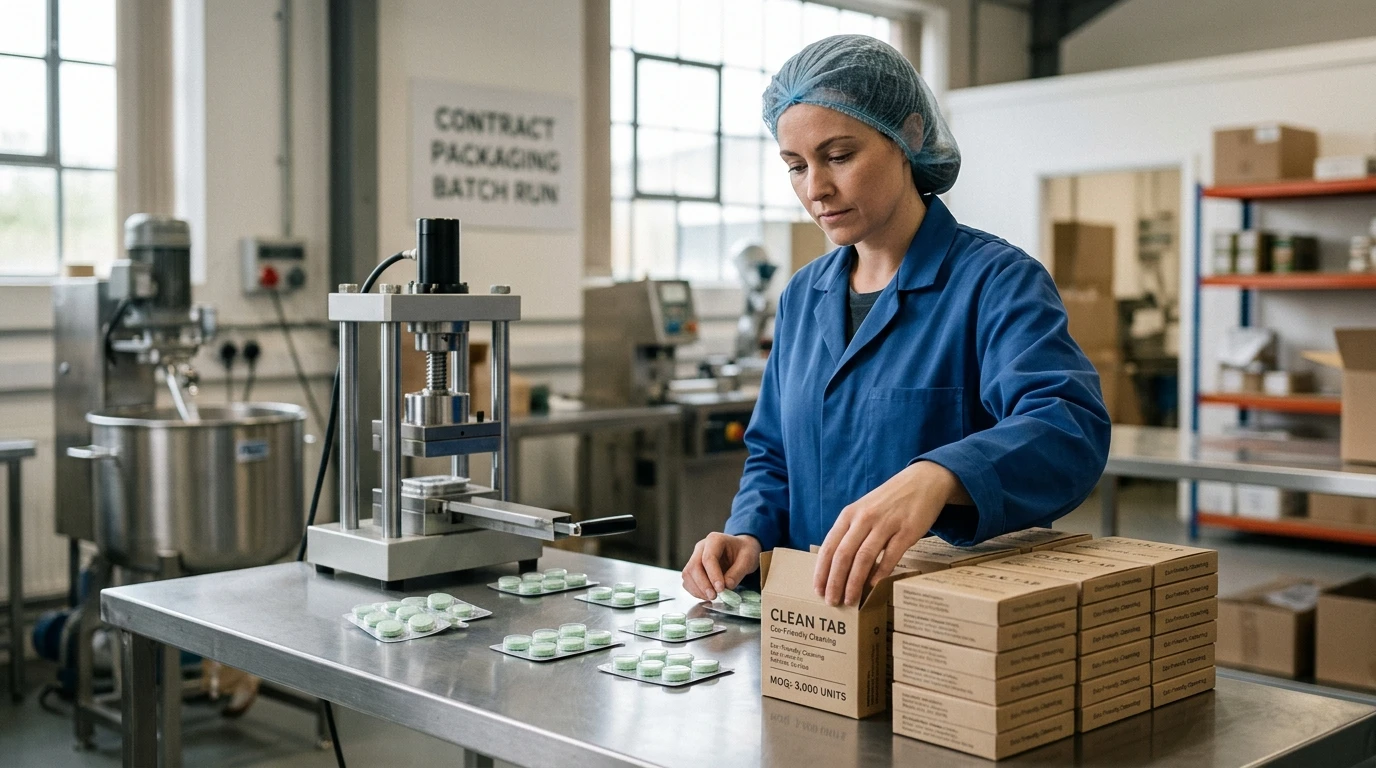 How We Helped A Startup Reduce Its MOQ And Launch Its First Cleaning Tablets