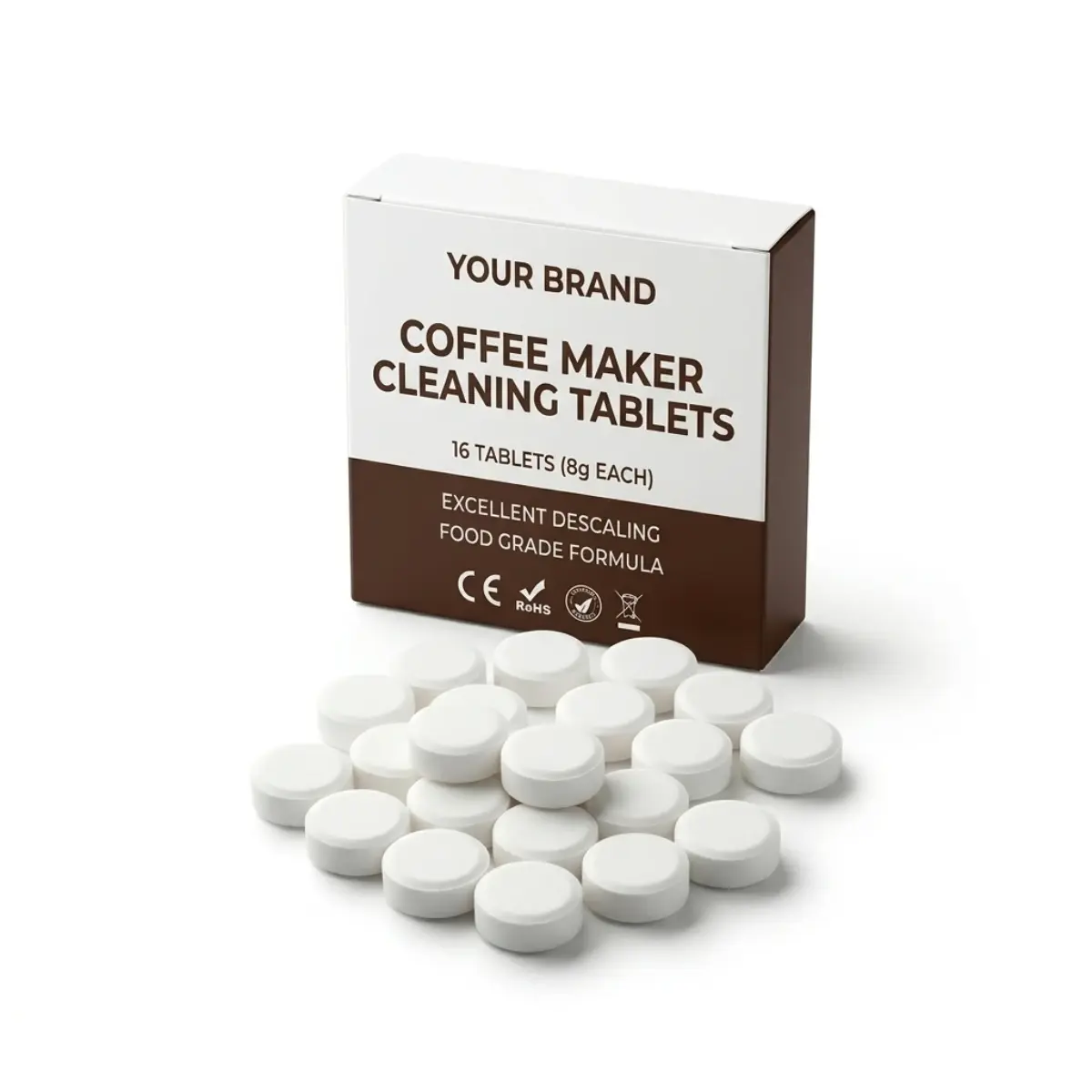 Private Label Coffee Maker Cleaning Tablets​